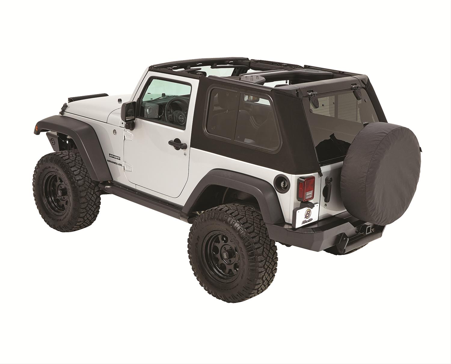 Bestop Trektop Pro Soft Top With Removeable Glass Windows - JK