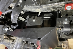 Rock Hard Aluminum Bellypan Skid Plate w/Dual Crossmembers - JL 3.0L