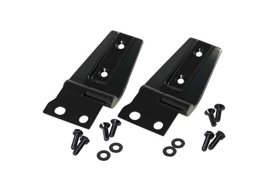 Kentrol Hood Kit w/o Hood Catch - Black Powder Coat - JK