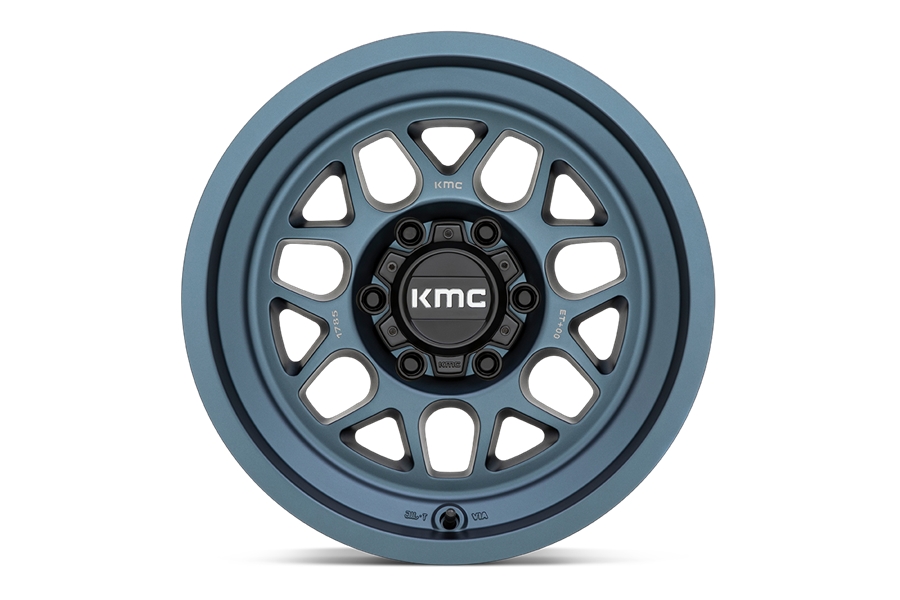 KMC Wheels KM725 Terra Wheel, -38MM 17x9 5x5 - Blue - JT/JL/JK
