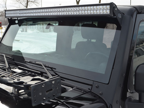 Ace Engineering A-Pillar Light Mount Black 50in - JK