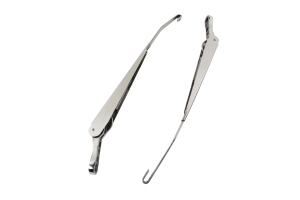Kentrol Windshield Wiper Arm Set - Polished Silver  - JK 