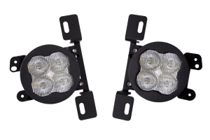 Diode Dynamics SS3 Sport Type MR Fog Light Kit, ABL White - SAE Fog - JT/JL/JK
