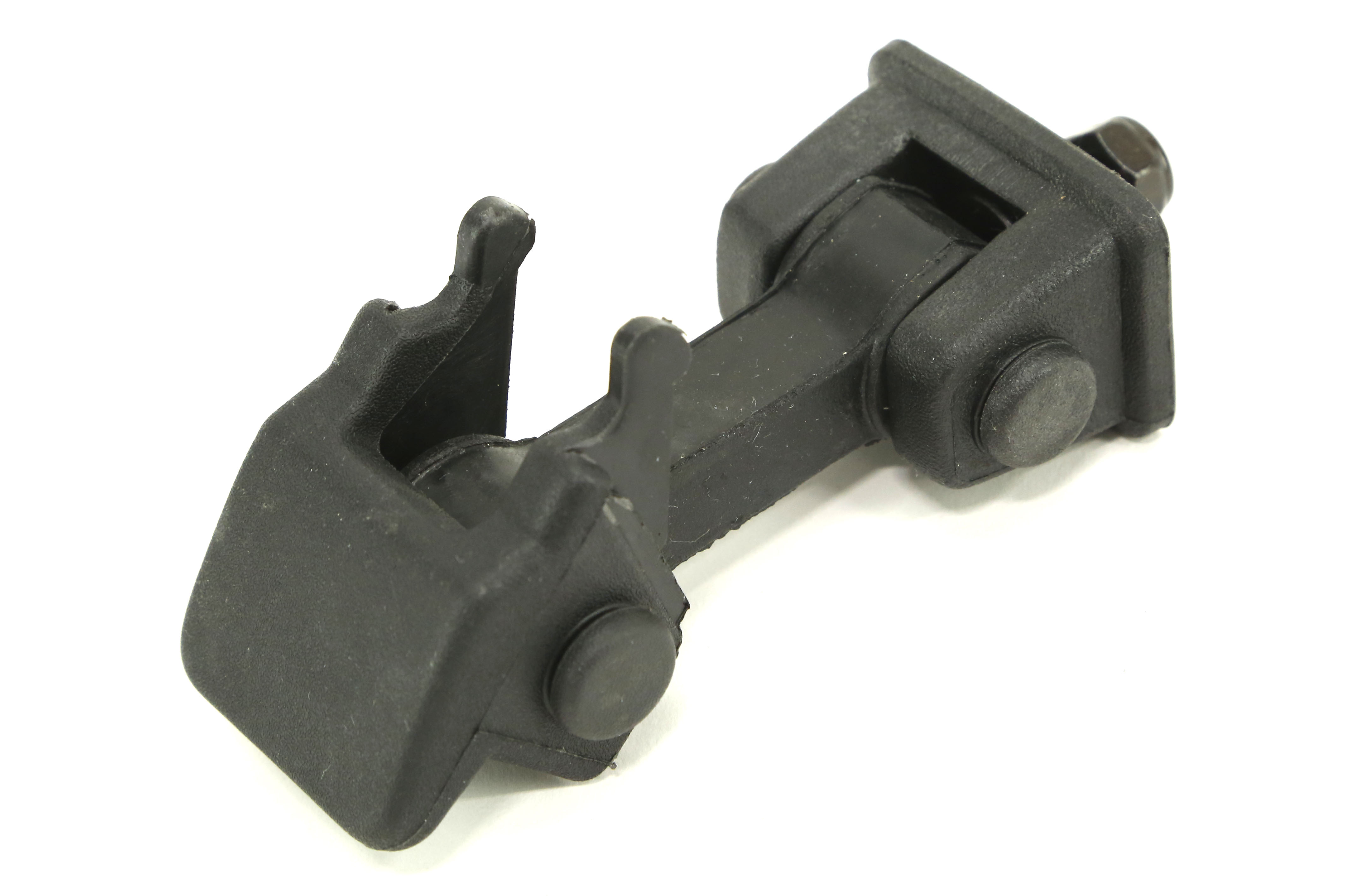 Rugged Ridge Hood Catch and Bracket Set Black - TJ/LJ