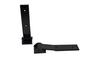 Kentrol Tailgate Hinge Set - Powdercoat Black  - JK 