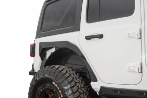 Addictive Desert Designs Rock Fighter Rear Fenders, Black  - JL