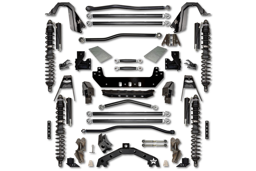 Rock Krawler 4.5in X-Factor X2 Coilover 'No Limits' Long-Arm Lift Kit - Trail Runner System Stage 1 ( Part Number: JL45X2NL-2TR)