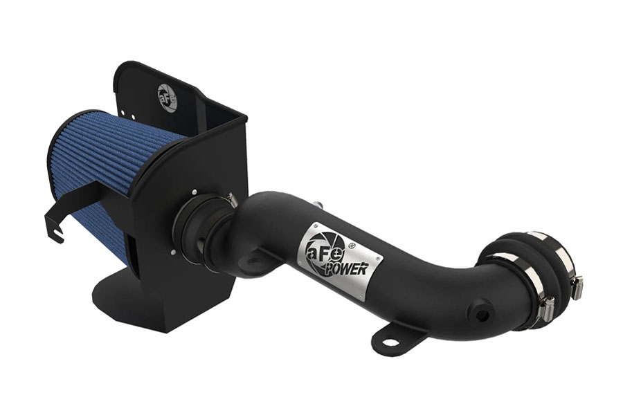aFe POWER Magnum FORCE Stage-2 XP Cold Air Intake System - Black w/ Pro 5R Filter - JL/JT 3.6L