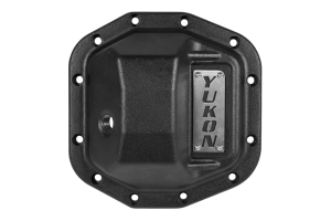 Yukon D35 Hardcore Rear Diff Cover, Black - JL