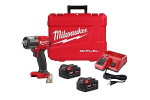 Milwaukee Tool M18 Fuel Mid-Torque Impact Wrench w/ Friction Ring Kit - 3/8in