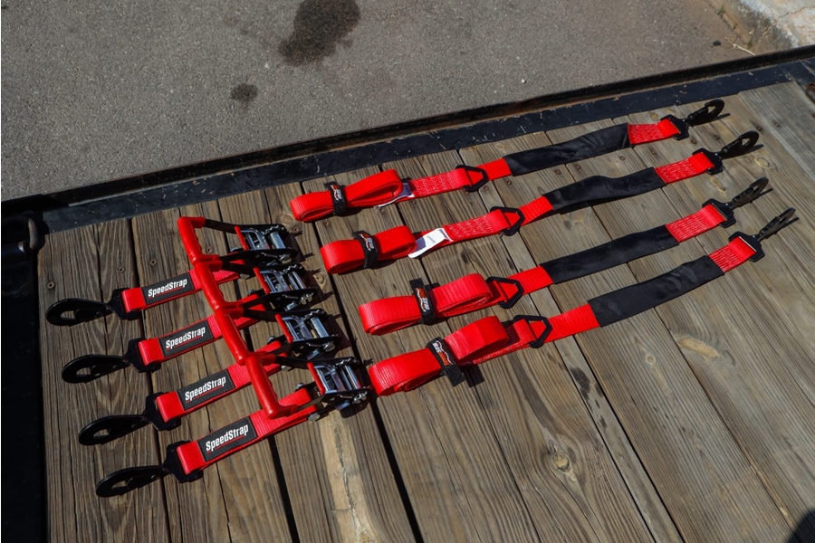 SpeedStrap Off-Road Tie-Down Kit - Red