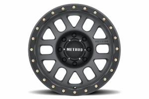 Method Race Wheels 305 Series NV Wheel 18x9 8x6.5 18mm Offset Titanium Matte Black Lip