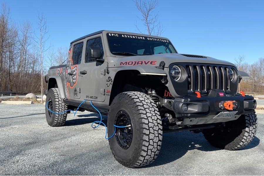 Epic Adventure Oufitters Deluxe Kraken Tire Inflation System w/ ARB Pressure Control - JT/JL