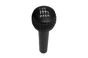 DV8 Offroad 6-Speed Shift Knob - Black  - JK 2007-10 / TJ 2005-06