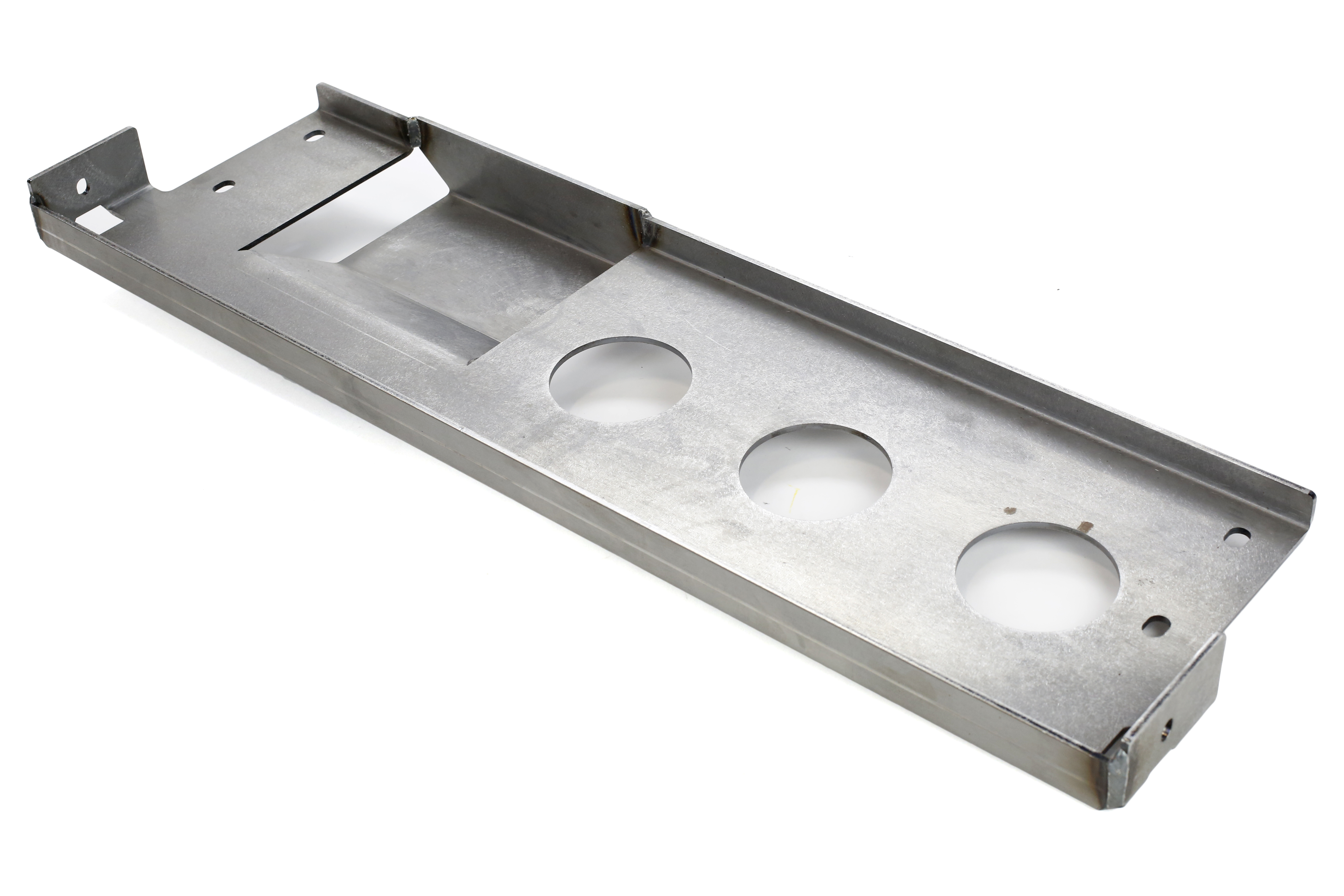 Expedition One Rubi Front Bumper Skid Raw Metal - JK