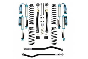 EVO Manufacturing 2.5in Enforcer PLUS Stage 2 Lift Kit w/ King 2.5 Shocks - JL Diesel 