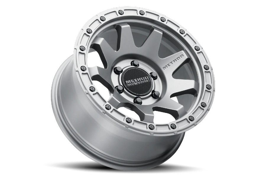 Method Race Wheels 317 Series Wheel 17x9 6x5.5 12mm Offset Titanium - Bronco 2021+