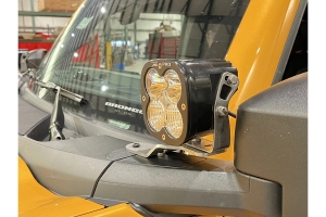 Motobilt A-Pillar LED Light Mount  - Bronco 2021+