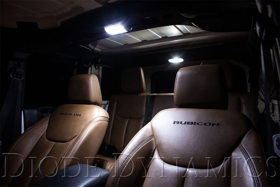 Diode Dynamics Interior LED Conversion Kit, Stage 2 - Cool White - JK 4DR
