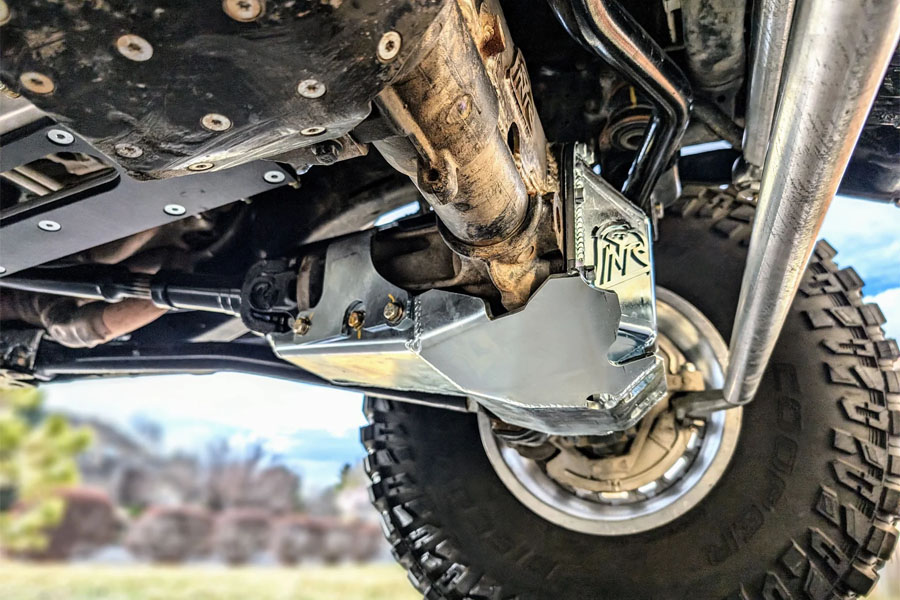 Next Venture Motorsports Front Diff Cover Advantek Dana 44/M210 - Zinc Plating Silver - JL Rubicon/JT
