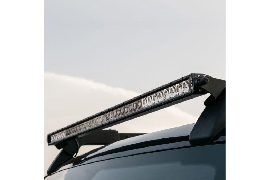 Rigid Industries Roof Rack Light Kit w/ SR Spot/Flood Combo Bar - Bronco 2021+