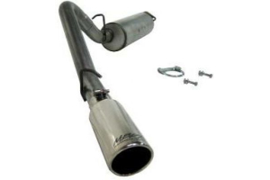 MBRP Installer Series Cat-Back Exhaust System, Aluminized Steel - TJ 2000-06