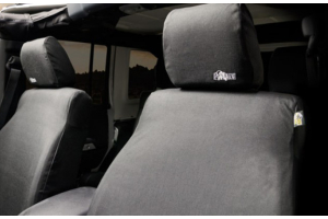 AEV Cordura Front Headrest Covers Black