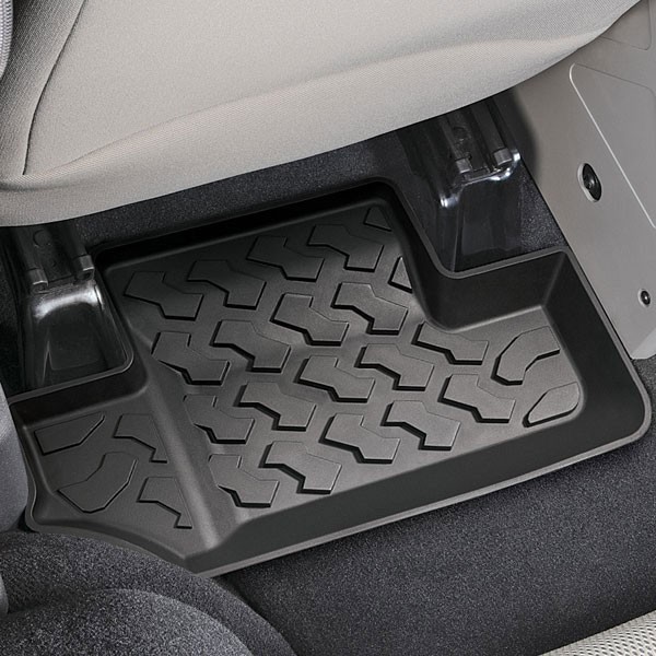 Bestop Rear Floor and Cargo Liners Black - JK 2Dr 2011+