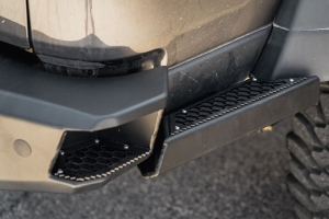 Road Armor Identity Rear Bumper, Texture Black - TJ