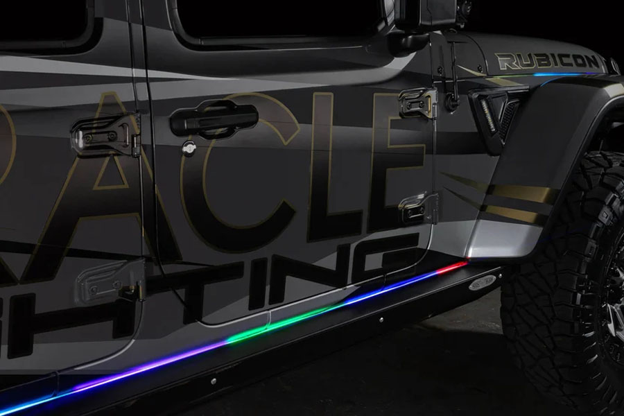 Oracle Dynamic ColorSHIFT Exterior LED Panel Gap Kit - JL/JT/JK