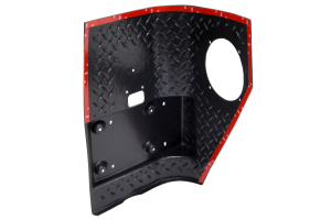 Rugged Ridge Rear Corner Guards Black - TJ