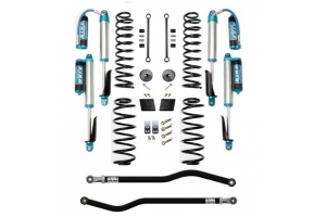 EVO Manufacturing 2.5in Enforcer PLUS Stage 1 Lift Kit w/ King 2.5 Shocks - JL 