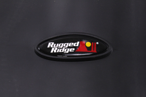 Rugged Ridge Floor Mats Rear Black - JK 4dr