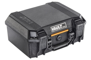 Pelican V200C Vault Medium Equipment Case w/ Foam Insert - Black