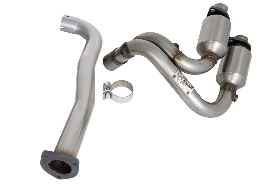 aFe POWER Direct Fit Catalytic Converter Replacement Front - 2000-03 TJ 4.0L