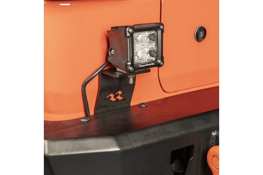 Rugged Ridge Rear LED Cube Mounts - Pair  - JL