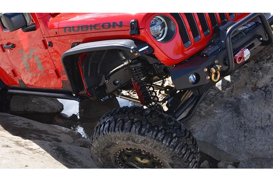 Metal Cloak 2.5-4.5in Front Dual Rate Coil Springs and Upper Pads - JT/JL