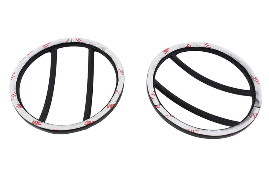 Kentrol Black Side Marker Covers Pair - Black Powder Coat - JK