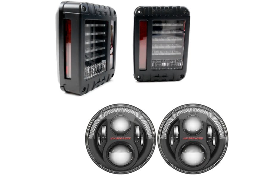JW Speaker Headlights and Tail Light Package