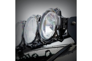 KC HiLiTES 6in Pro6 Gravity LED Light Shield - Clear