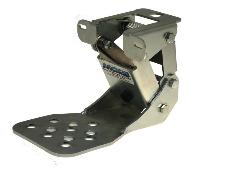 M.O.R.E. Hide-A-Step Rear Silver - JK