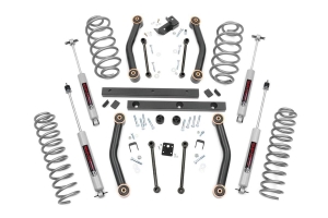 Rough Country 4in Suspension Lift Kit w/ N3 Shocks - TJ 1997-02