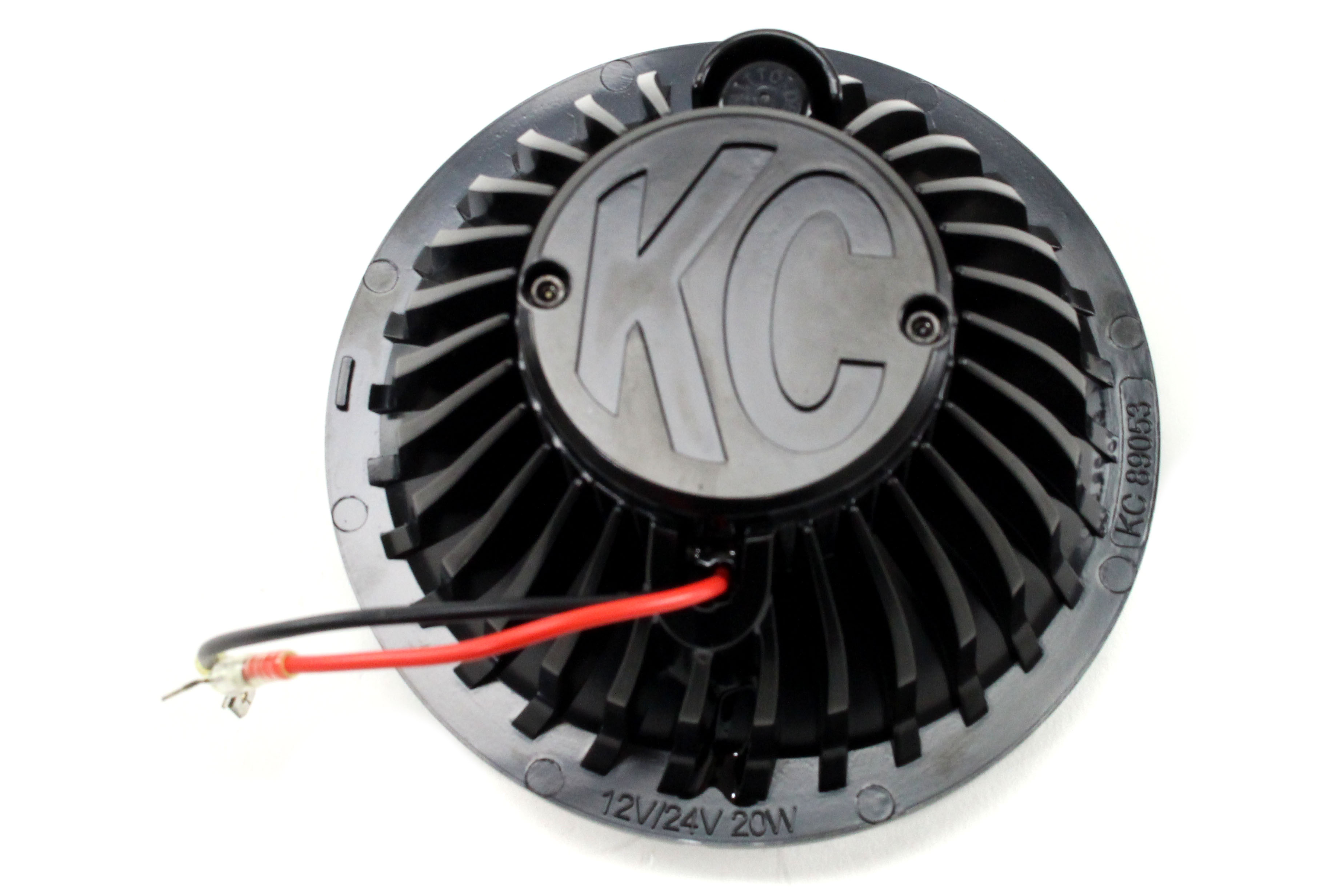 KC HiLiTES 6in Gravity LED Insert Pair Pack System Spread Pattern ...