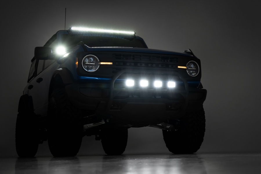 Rough Country 40in Upper Windshield LED Light Kit - Bronco 2021+