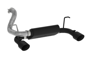 MBRP Black Series 2.5in Dual Axle-Back Exhaust System - JL 3.6L