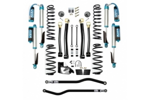 EVO Manufacturing 4.5in Enforcer Lift Kit, Stage 3 PLUS w/ King 2.5 Shocks - JL  