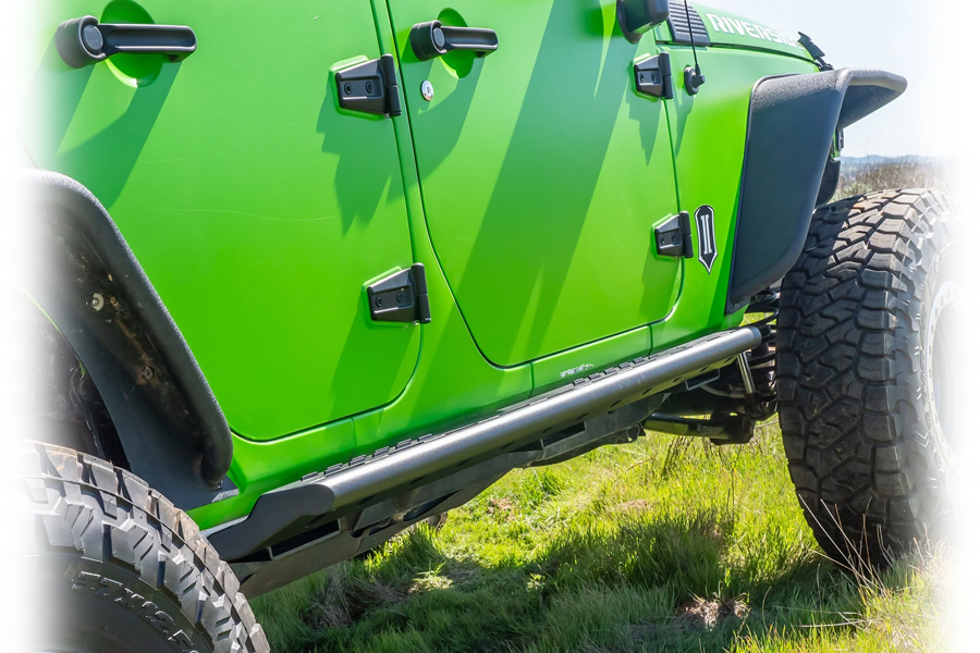 Turn Offroad Rock Slider Steps - Frame Mount - JK 4dr