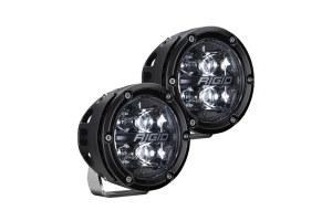 Rigid Industries A-Pillar Light Kit with Set of 360 Spot and 360 Drive Lights - Bronco 2021+