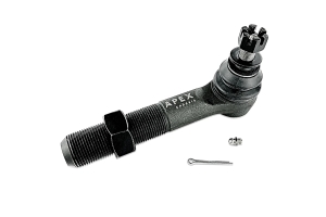 Apex Chassis 2.5 Ton Drag Link Kit, Black Aluminum - Yes Flip - JT/JL 