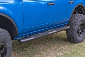 Rough Country Oval Nerf Step Bars - Bronco 4dr 2021+